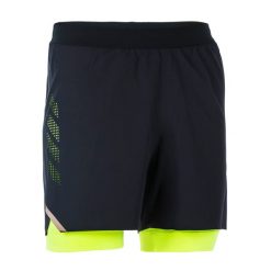 Spodenki pływackie Jammer-szorty męskie Nabaiji Fiti. Czarne kąpielówki męskie NABAIJI, l, bez wzorów, z elastanu, na fitness i siłownię. Za 169.99 zł.