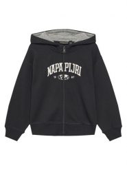 Napapijri Bluza B-Inot NP0A891E M Czarny Regular Fit. Czarne bluzy dla chłopców Napapijri, bez wzorów, z bawełny, bez ramiączek, bez kaptura. Za 289.99 zł.
