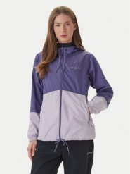 Columbia Wiatrówka Flash Forward™ II 2116531 Fioletowy Regular Fit. Fioletowe kurtki damskie Columbia, m, bez wzorów, z syntetyku, bez kaptura. Za 219.99 zł.