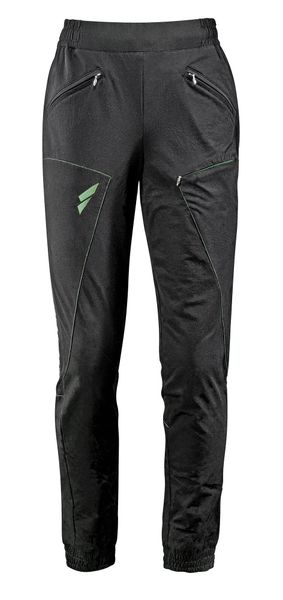 Spodnie boulderowe dla kobiet. Czarne spodnie sportowe damskie FELSENFEST, l, bez wzorów, z elastanu, na fitness i siłownię. Za 399.99 zł.