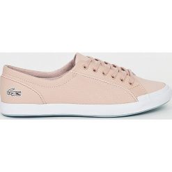 Lacoste - Tenisówki Lancelle. Szare trampki i tenisówki damskie Lacoste, z gumy. W wyprzedaży za 339.90 zł.