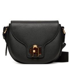 Torebka Furla. Czarne listonoszki damskie Furla, bez wzorów, bez dodatków. Za 1,149.00 zł.