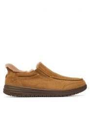 Skechers Półbuty Murette Scofield 205606 Brązowy jasny. Brązowe półbuty na co dzień męskie Skechers, ze skóry, bez zapięcia. Za 269.99 zł.