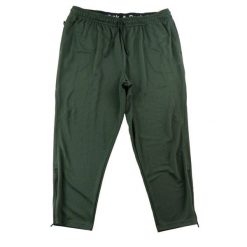 Second life - Spodnie dresowe męskie o kroju zwężanym zielone - Jak nowy. Zielone spodnie sportowe męskie Reebok, m, bez wzorów, z dresówki, do biegania. Za 85.16 zł.