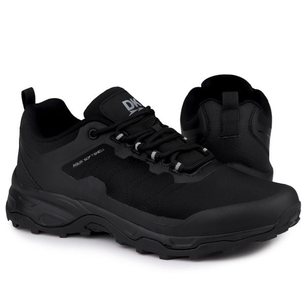 Buty męskie trekkingowe DK FALER. Czarne trekkingi męskie DK, trekkingowe. Za 158.00 zł.