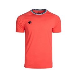 Koszulka techniczna Indiana z krótkim rękawem – lekka, oddychająca i szybkoschną. Brązowe koszulki sportowe męskie IZAS, bez wzorów, z nylonu, bez kołnierzyka, bez ramiączek. Za 182.57 zł.