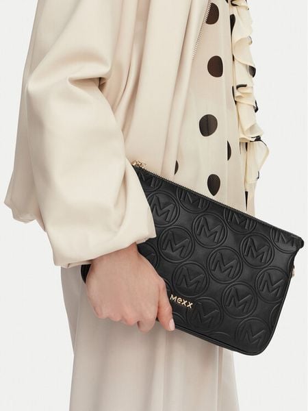 MEXX Torebka CEO-MEXX-S-013-07 Czarny. Czarne listonoszki damskie Mexx, bez wzorów, bez dodatków. Za 189.99 zł.