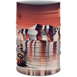 Bandana BUFF ORIGINAL ECOSTRETCH. Brązowe szaliki męskie Buff, bez wzorów. Za 79.99 zł.