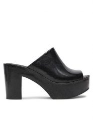 Melissa Klapki Melissa Mule Ad 32233 Czarny. Czarne klapki damskie Melissa, bez wzorów, z tworzywa sztucznego, bez obcasa. Za 289.99 zł.