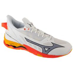 Buty do piłki ręcznej męskie, Wave Mirage 5. Białe buty sportowe męskie Mizuno, bez zapięcia, do piłki ręcznej, mizuno wave. Za 680.80 zł.