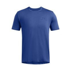 T-Shirt Under Armour Vanish Energy Ss Dorosłych. Niebieskie t-shirty męskie Under Armour, s, bez wzorów, z elastanu, klasyczne, bez kołnierzyka. Za 233.99 zł.