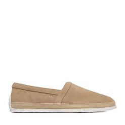 Espadryle GINO ROSSI. Brązowe półbuty na co dzień męskie Gino Rossi, bez zapięcia. Za 329.99 zł.