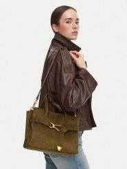 Steve Madden Torebka Bjoplin 13002641 Khaki. Brązowe torebki do ręki damskie Steve Madden, bez wzorów, z materiału, bez dodatków. Za 639.99 zł.