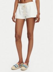 Roxy Szorty materiałowe Oceanside ARJNS03007 Biały Regular Fit. Białe szorty damskie Roxy, l, bez wzorów, z materiału. Za 137.99 zł.