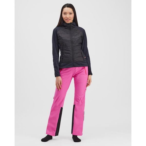 Spodnie damskie softshellowe Silvini Neviana WP2111. Czarne spodnie materiałowe damskie Silvini, xl, bez wzorów. W wyprzedaży za 588.00 zł.