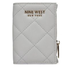 Portfel Nine West. Szare portfele damskie Nine West, bez wzorów. Za 59.99 zł.