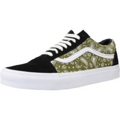 Buty VANS UA OLD SKOOL Zielony. Zielone trampki i tenisówki damskie Vans, bez wzorów, ze skóry, bez zapięcia. Za 213.99 zł.