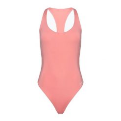 Strój kąpielowy damski Hurley O&O Solid Racerback Moderate One Piece. Czerwone kostiumy jednoczęściowe damskie Hurley, s, bez wzorów, sportowe, do pływania. Za 129.99 zł.