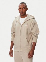 Adidas Bluza Trefoil Essentials KS9814 Beżowy Loose Fit. Brązowe bluzy męskie Adidas, m, bez wzorów, z bawełny, bez kaptura. Za 259.99 zł.