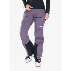 Spodnie w góry damskie Berghaus Extrem Vanguard GTX Pant Af. Fioletowe spodnie materiałowe damskie Berghaus, bez wzorów. Za 1,736.89 zł.