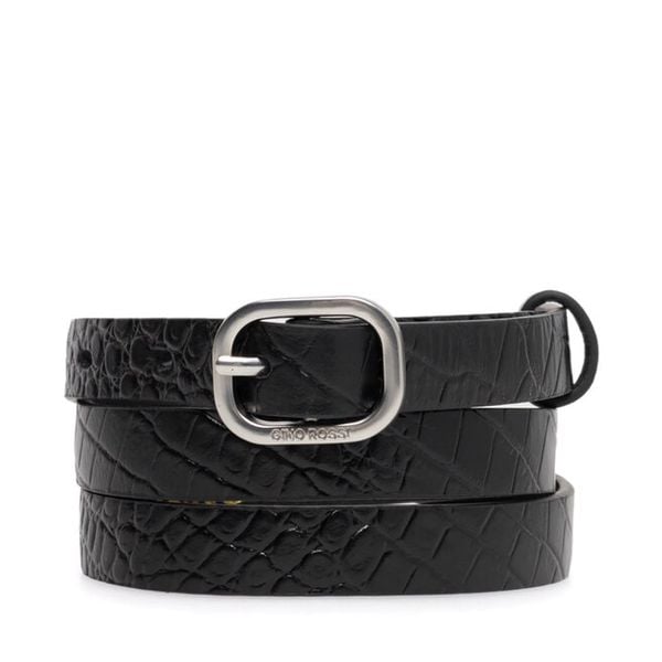 Pasek Damski GINO ROSSI. Czarne paski damskie Gino Rossi, bez wzorów. Za 27.99 zł.