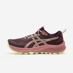 Buty do biegania w terenie damskie ASICS Trabuco Terra 3. Brązowe obuwie sportowe damskie Asics, bez wzorów, z gumy, do biegania. Za 579.99 zł.