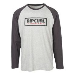 Rip Curl Koszulka Męska Z Długim Rękawem Bigmama Box L, Szary. Szare bluzki z długim rękawem męskie Rip Curl, z materiału. Za 168.00 zł.
