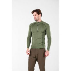 Astro - męska koszulka 100% wełna merino z zamkiem (195 g/m²). Zielone koszulki sportowe męskie WOOLONA, l, bez wzorów, z wełny, bez kołnierzyka, bez ramiączek, trekkingowe. W wyprzedaży za 324.00 zł.