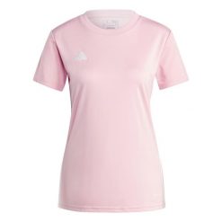 Koszulka damska adidas Tabela 23 Jersey. Białe koszulki sportowe damskie Adidas, xl, bez wzorów, z jersey, bez kołnierzyka, bez ramiączek, do piłki nożnej. Za 69.00 zł.