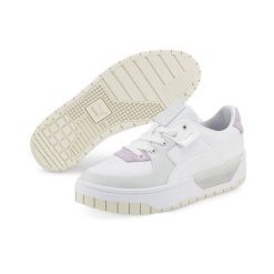 Baskets Femme CALI DREAM WNS Puma 02-P Wht-Nimbus Cloud-Whi 383112 Blanc Puma. Białe obuwie sportowe damskie Puma, bez wzorów, z materiału, trekkingowe. Za 269.00 zł.