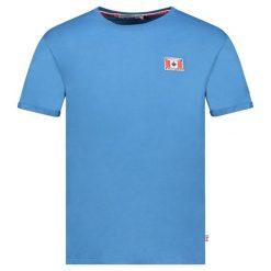 Koszulka Canadian Peak JALTIMOREAK BLUE RM MEN 254 (RBMSZ1235H/CP-BLEU). Niebieskie koszulki sportowe męskie Canadian Peak, bez wzorów, bez kołnierzyka, bez ramiączek. Za 79.00 zł.
