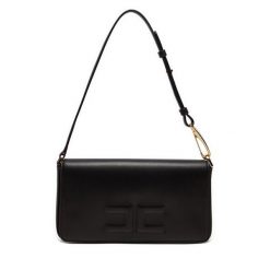 Torebka Elisabetta Franchi. Czarne torebki do ręki damskie Elisabetta Franchi, bez wzorów, klasyczne, bez dodatków. Za 1,909.00 zł.