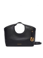 MICHAEL Michael Kors Torebka 32T6AX6C2L Czarny. Czarne torebki do ręki damskie MICHAEL Michael Kors, bez wzorów, ze skóry, bez dodatków. Za 1,329.00 zł.