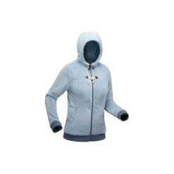 Kurtka polarowa turystyczna SH100 ultra-warm damska. Kurtki damskie marki QUECHUA. W wyprzedaży za 99.99 zł.