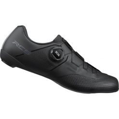 Shimano. Czarne obuwie sportowe damskie Shimano, bez wzorów, rowerowe. Za 742.50 zł.