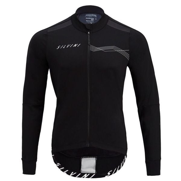 Kurtka membranowa Silvini Ghisallo. Czarne kurtki męskie Silvini, s, bez wzorów, eleganckie, bez kaptura. Za 344.50 zł.
