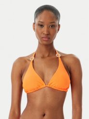 Selmark Góra od bikini BN310 Pomarańczowy. Brązowe bikini damskie Selmark, bez wzorów. Za 269.99 zł.