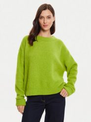 American Vintage Sweter VITO18EH24 Zielony Loose Fit. Zielone swetry damskie American Vintage, s, bez wzorów, z wełny, vintage, bez kołnierzyka, bez ramiączek, bez kaptura. Za 599.99 zł.