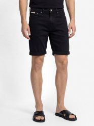 Calvin Klein Jeans dżinsowe szorty bermudy Mężczyźni Bawełna czarny, 30. Czarne szorty męskie Calvin Klein Jeans, m, bez wzorów, z bawełny. Za 229.95 zł.