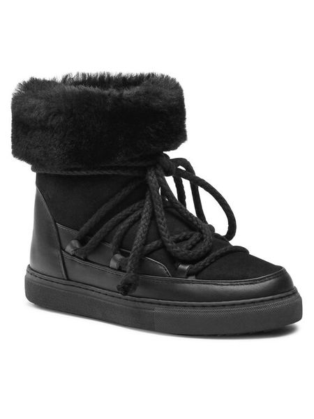 Inuikii Śniegowce Classic High 75207-005 Czarny. Czarne kozaki damskie Inuikii, ze skóry. Za 1,259.00 zł.