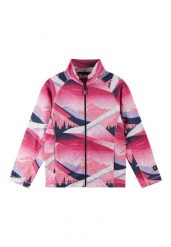Bluza dziewczęca Reima Niksini. Czerwone bluzy dla dziewczynek Reima, na zimę, bez wzorów, z materiału, bez ramiączek, bez kaptura. Za 224.39 zł.