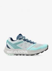 Buty do biegania damskie SCARPA Spin Planet. Białe obuwie sportowe damskie Scarpa, bez wzorów, z materiału, do biegania. Za 733.20 zł.