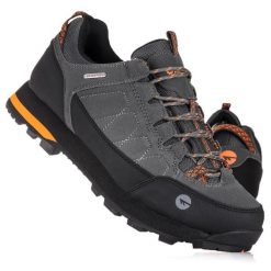 Buty męskie tyrystyczne Hi-Tec GELEN II LOW WP. Brązowe trekkingi męskie Hi-tec, trekkingowe. Za 255.83 zł.
