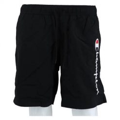 Spodnie sportowe męskie Champion 219978KK001. Czarne kąpielówki męskie Champion, m, bez wzorów, z materiału. Za 173.00 zł.