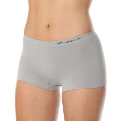 Bokserki damskie bawełniane Brubeck. Brązowe bokserki damskie Brubeck, s, bez wzorów, z bawełny. Za 26.99 zł.