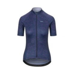 Damski jersey Giro Chrono Sport. Niebieskie koszulki sportowe damskie GIRO, bez wzorów, z jersey, rowerowe. W wyprzedaży za 235.65 zł.