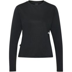 Damska koszulka z długim rękawem Hummel Pulse. Czarne t-shirty damskie Hummel, m, bez wzorów, z jersey, bez kołnierzyka. Za 150.50 zł.