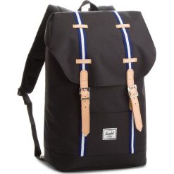 Plecak HERSCHEL - Retreat M 10329-01831 Black/Blueprint/White. Czarne plecaki damskie Herschel, z materiału. W wyprzedaży za 349.00 zł.