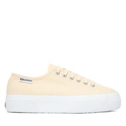 Tenisówki Superga. Brązowe trampki i tenisówki damskie Superga, bez wzorów, bez zapięcia. Za 299.99 zł.