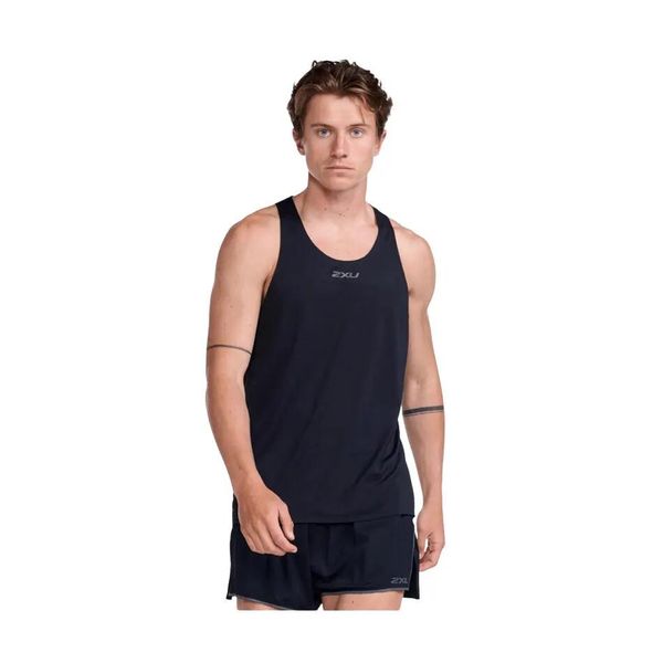 Tank top 2XU Light Speed. Białe t-shirty męskie 2XU, m, bez wzorów, z materiału, sportowe, bez kołnierzyka. Za 329.50 zł.